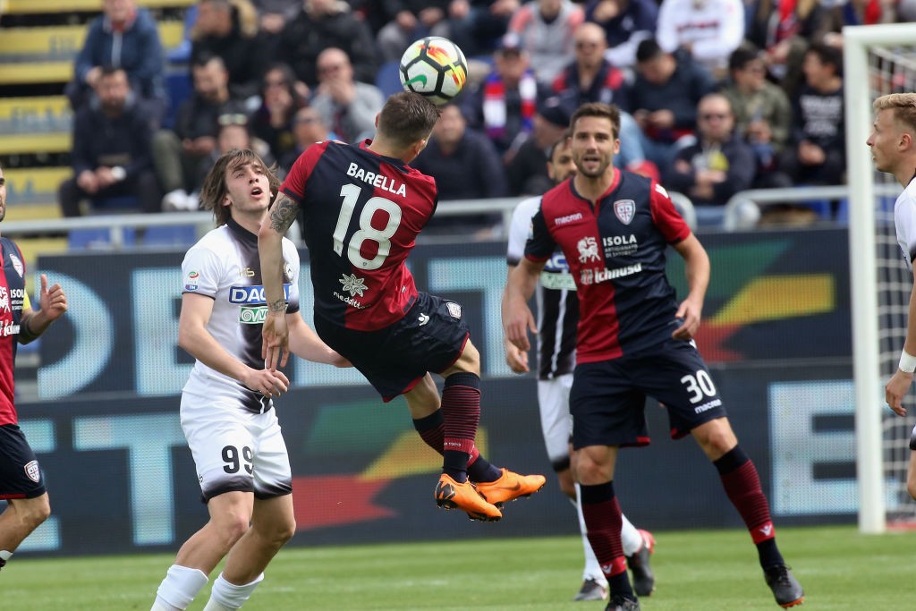 Cagliari Calcio v Udinese Calcio - Barella