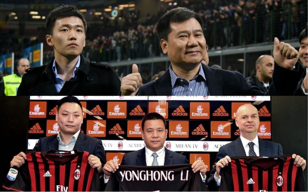 Milan e Inter, Fassone e Zhang