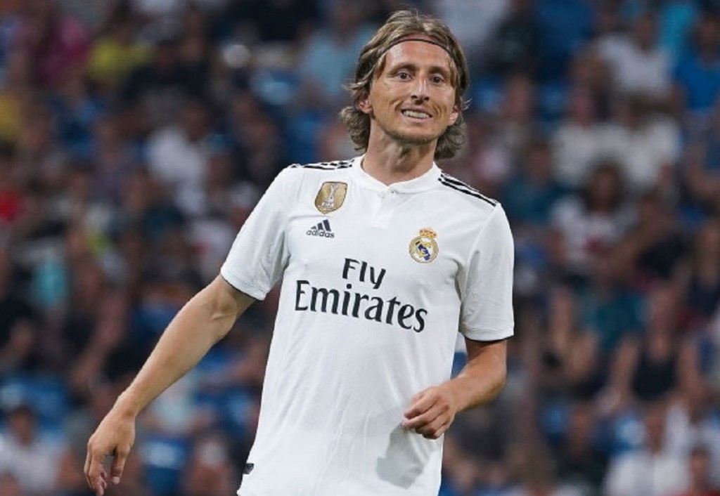 Real Madrid v AC Milan - Luka Modric