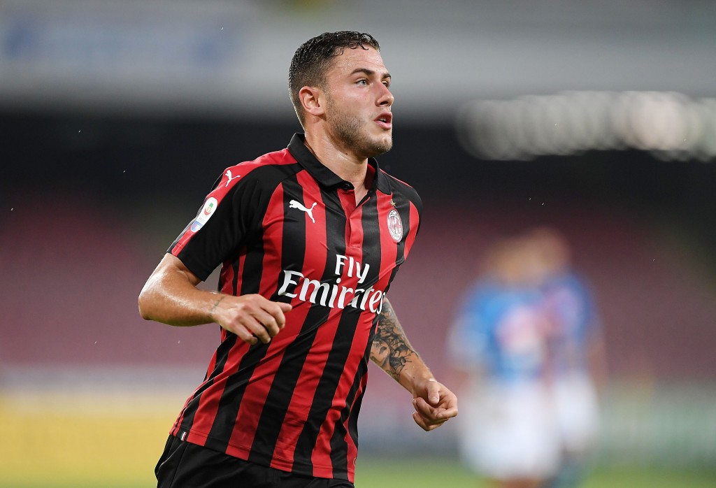 SSC Napoli v AC Milan - Calabria