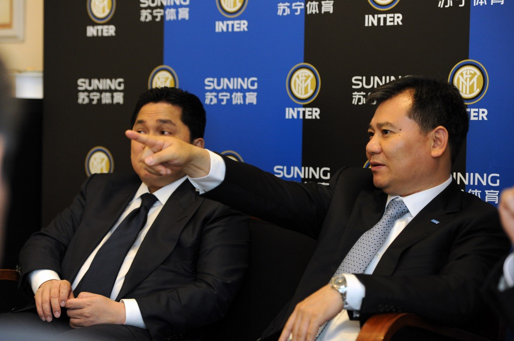 Zhang e Thohir assemblea soci