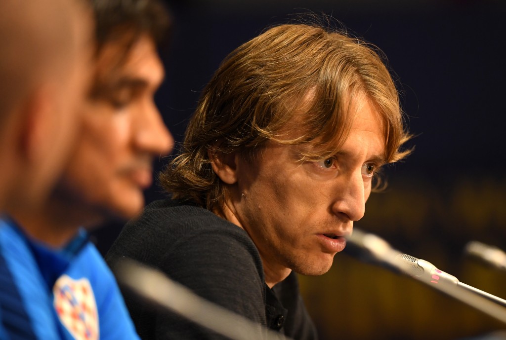Modric conferenza Mondiale 2