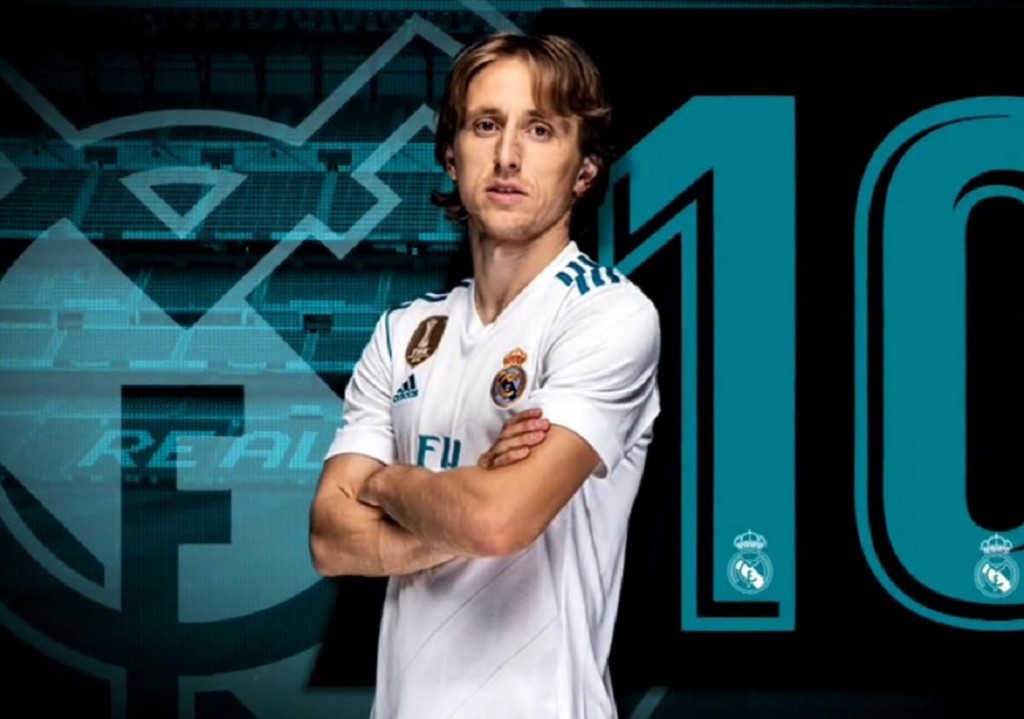 Modric con la 10