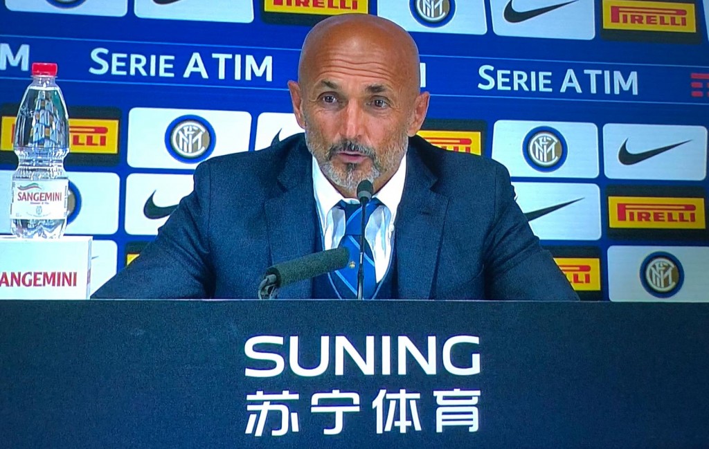 conferenza Spalletti San Siro 29 set 2018