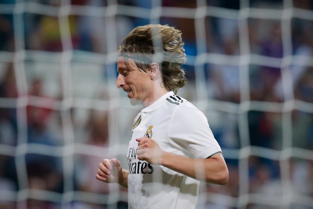 Real Madrid v AC Milan - Modric