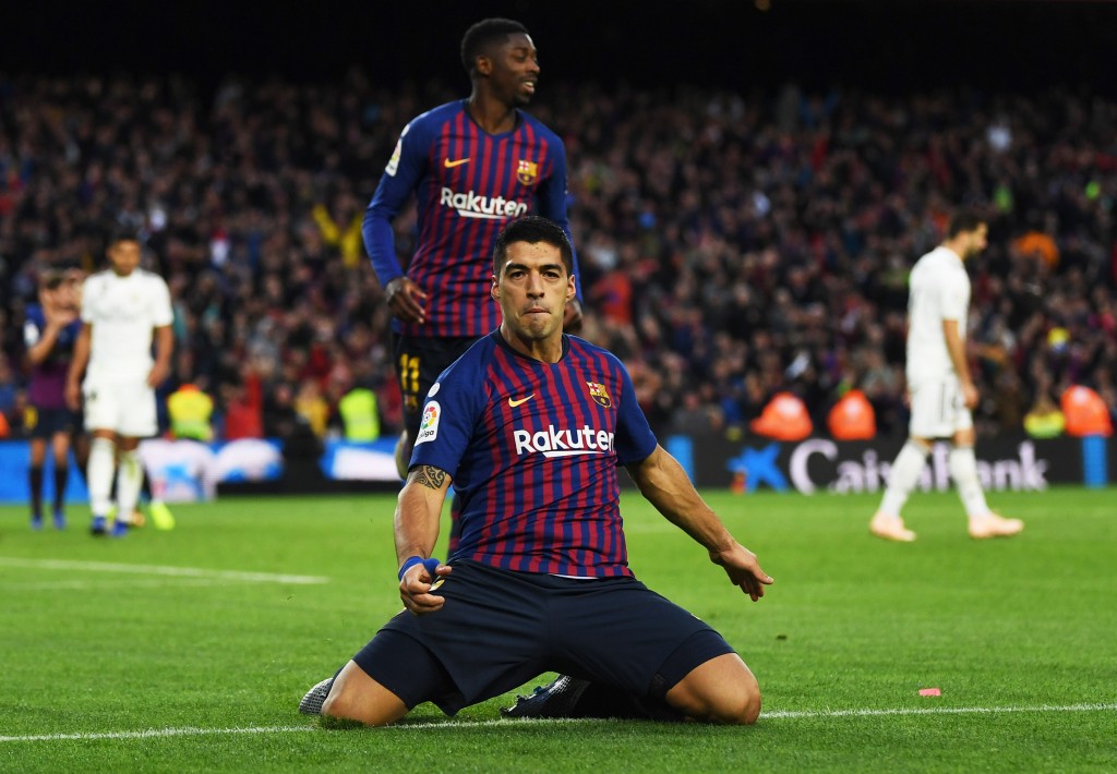 Suarez tripletta nel Clasico