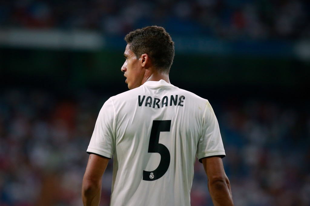 Real Madrid v AC Milan - Varane