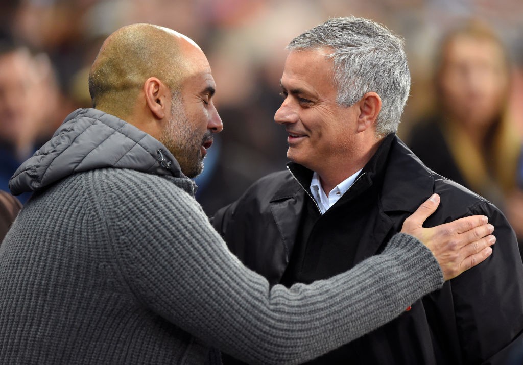 mourinho e guardiola 11-11-2018