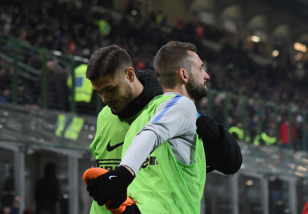 Brozovic e Icardi Inter