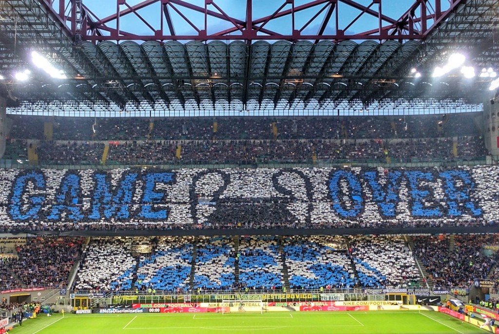 coreografia Inter Juve