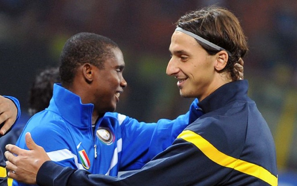 Eto'o Ibrahimovic Inter Barcellona