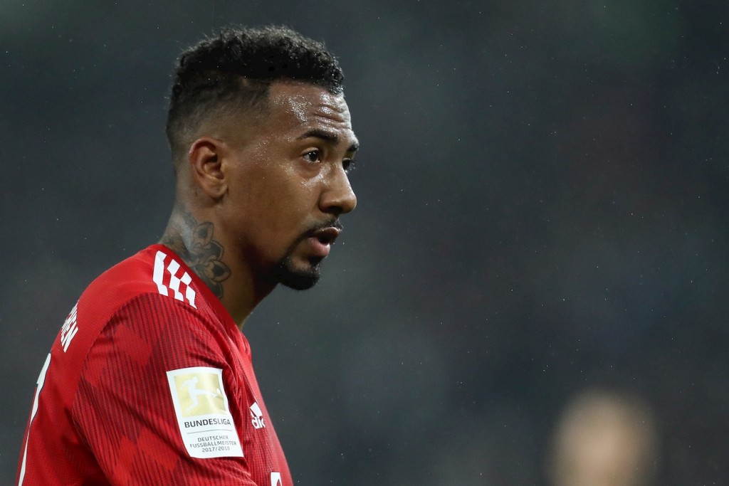 Jerome Boateng con la maglia del Bayern Monaco
