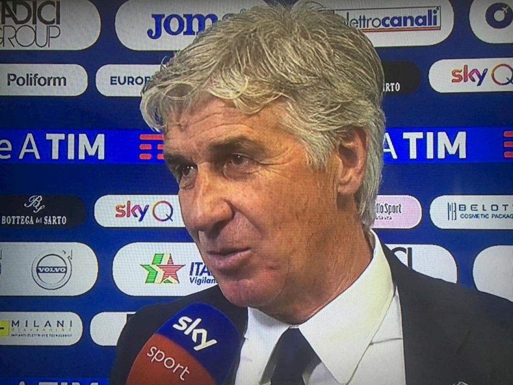 Gasperini dopo Atalanta Genoa