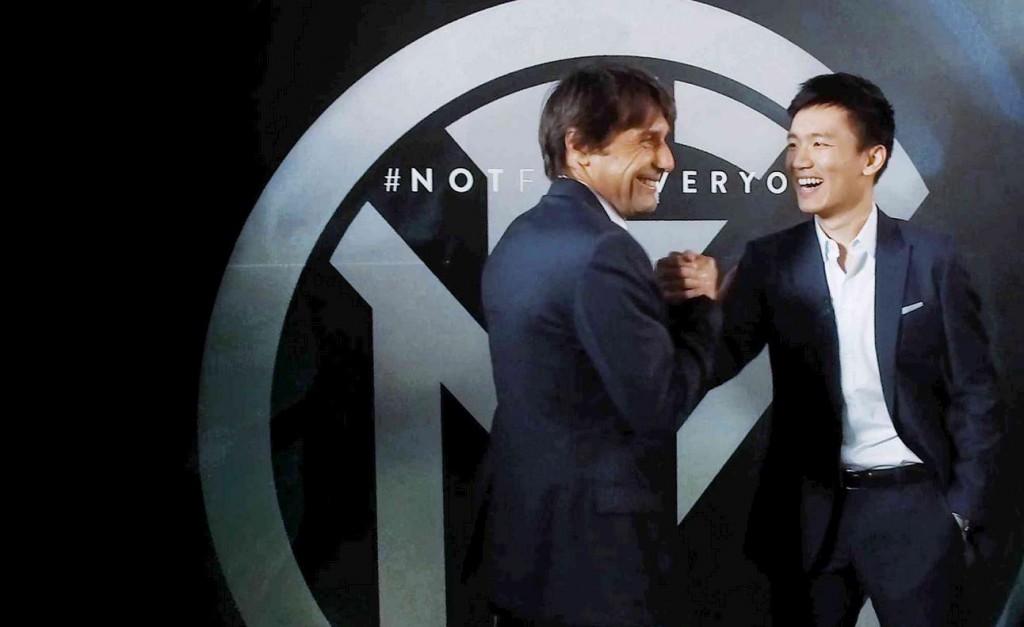 Inter, nuovo slogan per Conte