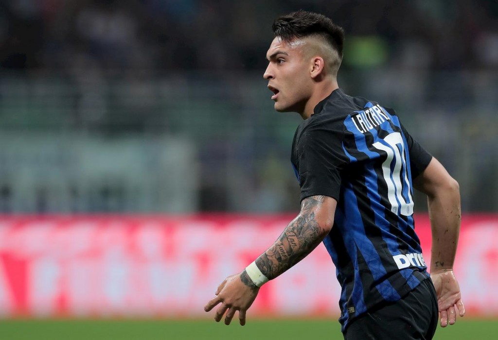 lo sguardo di Lautaro Martinez