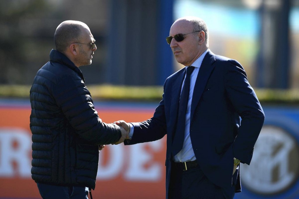 Marotta e Ausilio ad Appiano