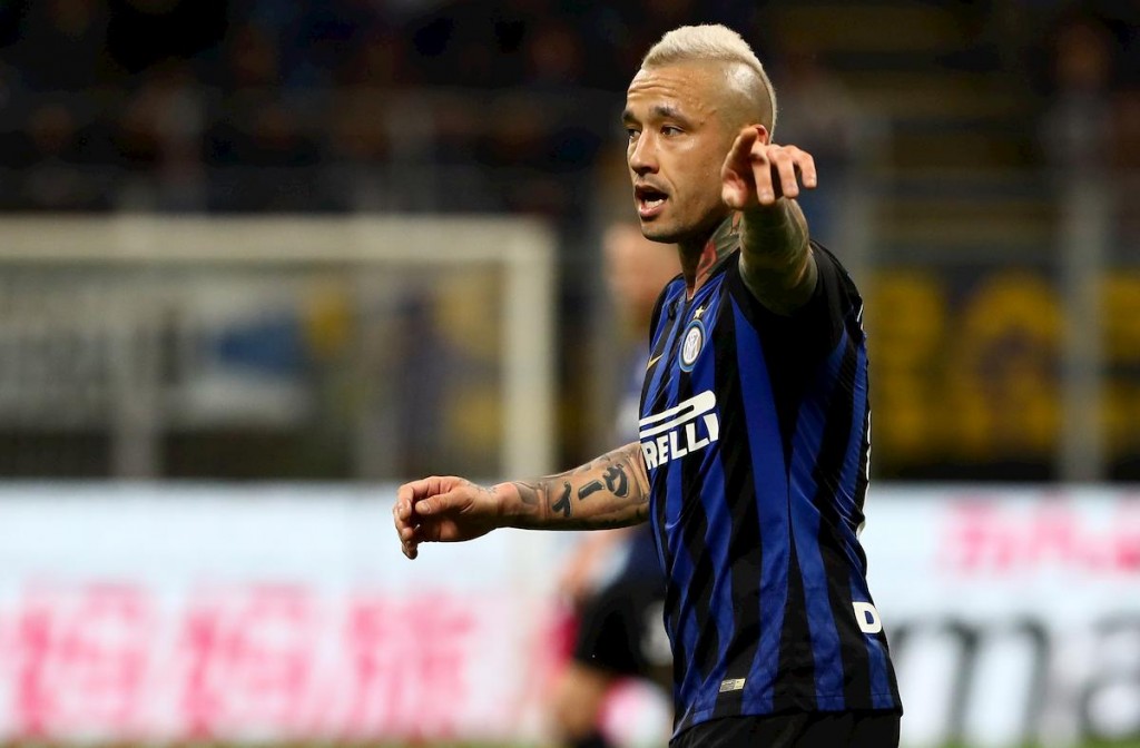 Nainggolan nell'Inter di Conte