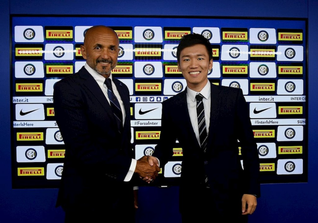 Spalletti ringrazia i tifosi dell'Inter e Steven Zhang