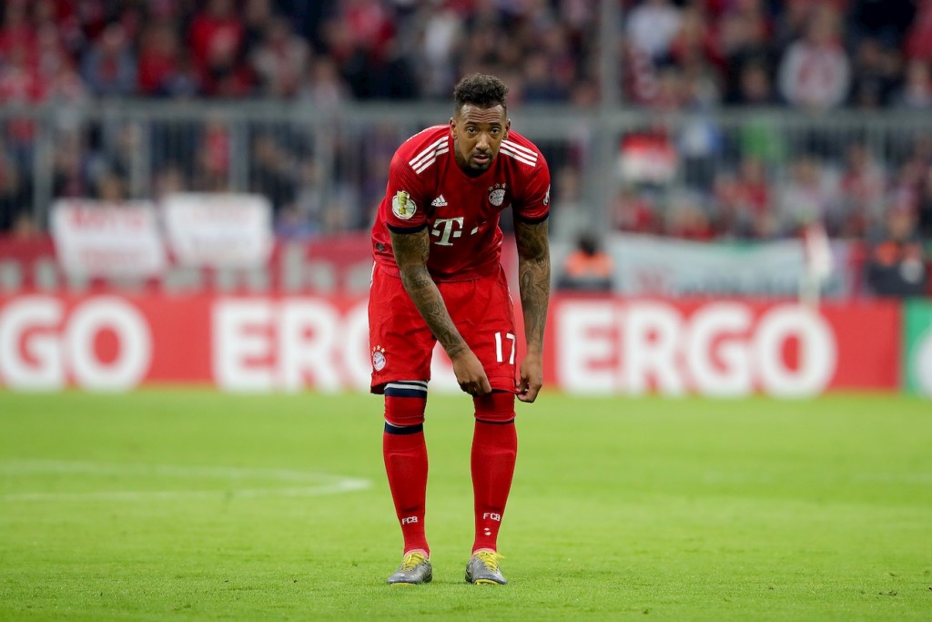 Jerome Boateng con la maglia del Bayern Monaco