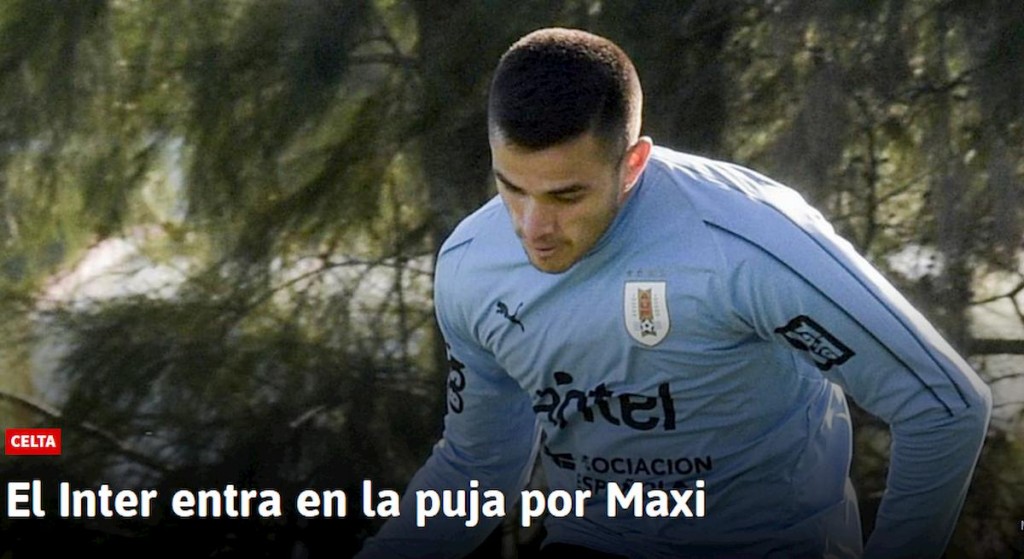 AS su Maxi Gomez all'Inter