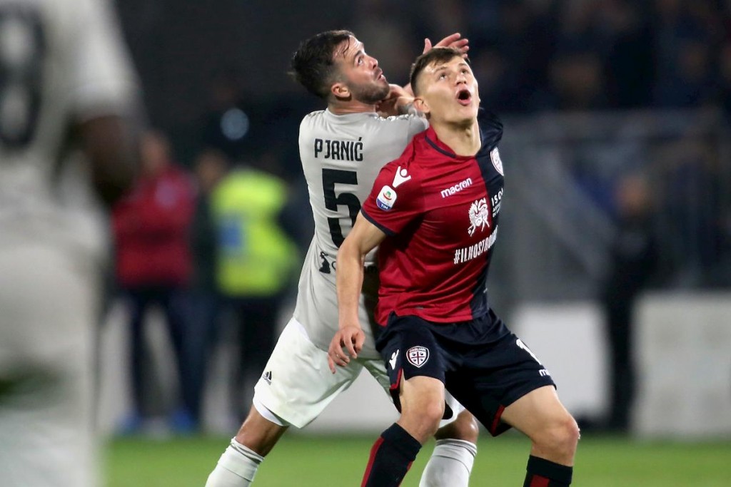 Barella nell'Inter di Conte