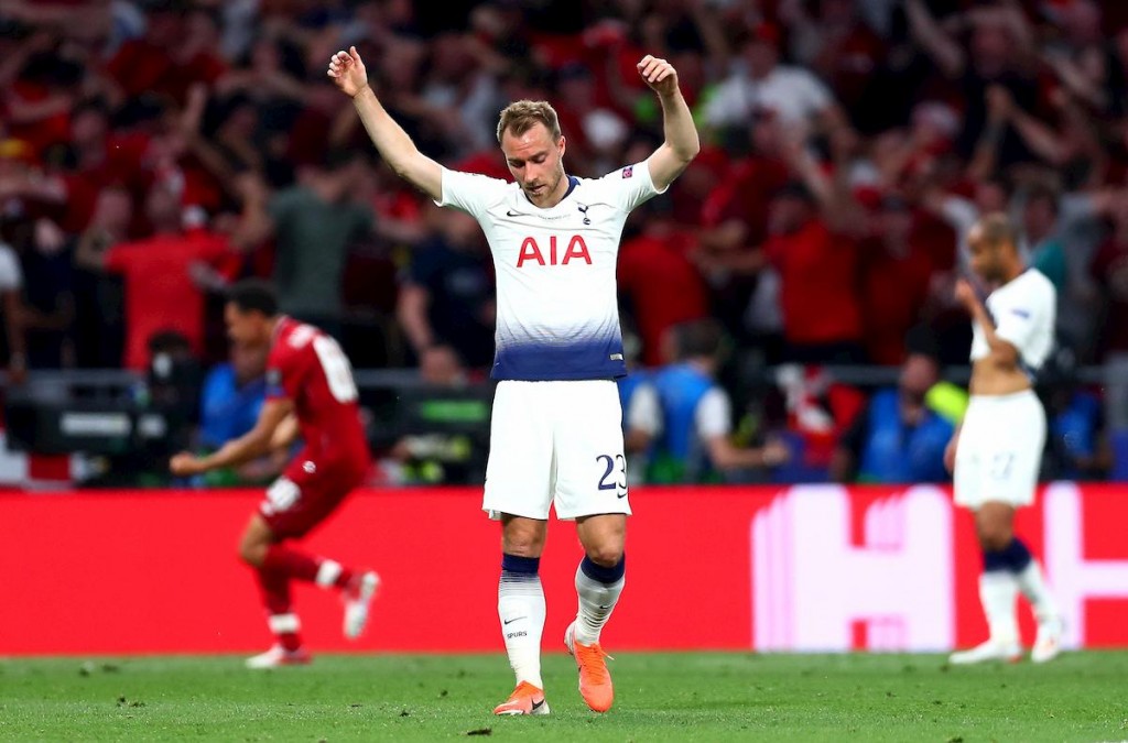 Eriksen vuole lasciare il Tottenham