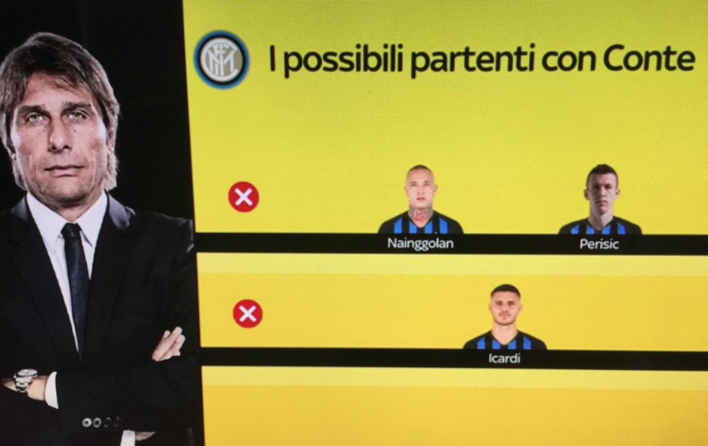 I partenti per Conte