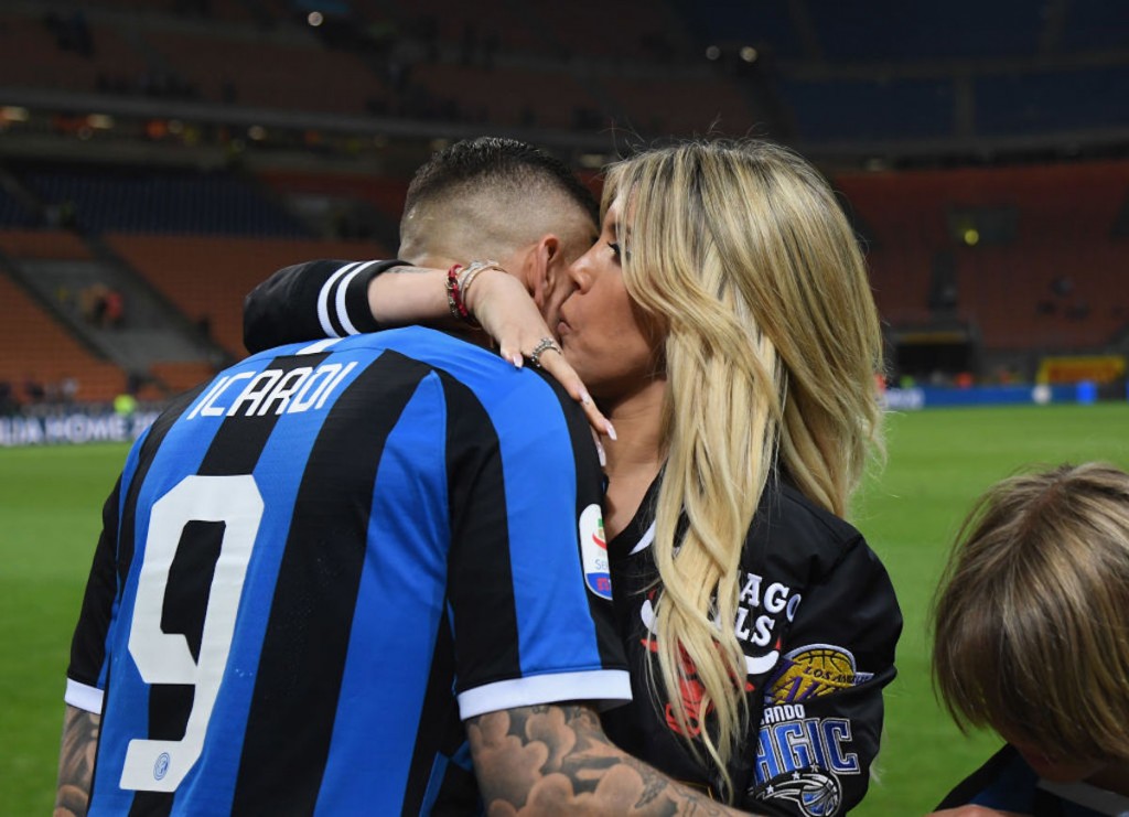 Icardi con Wanda