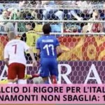 Pinamonti rigore contro la Polonia