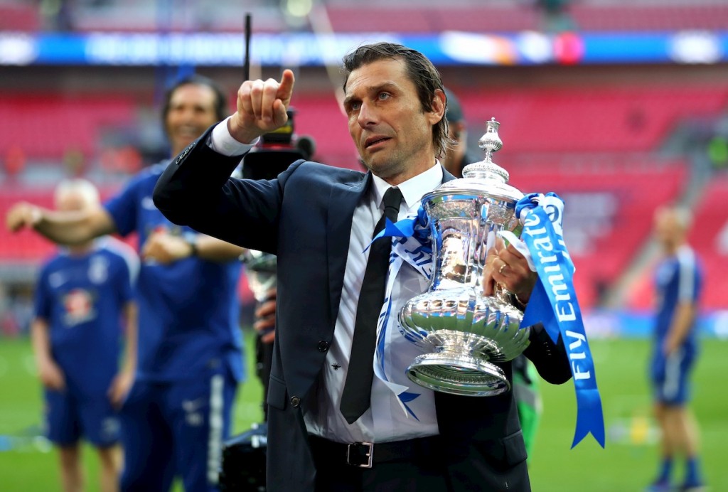 Antonio Conte vincitore della Premier League