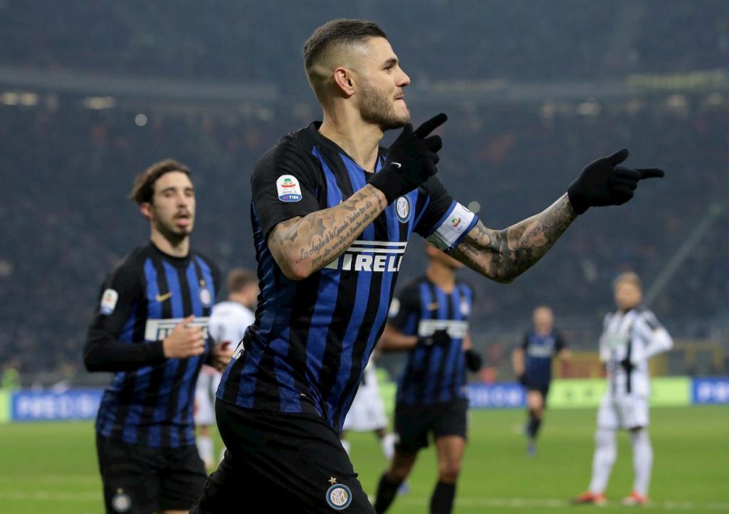 icardi esulta