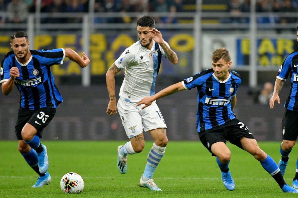 Barella D'Ambrosio Inter Lazio