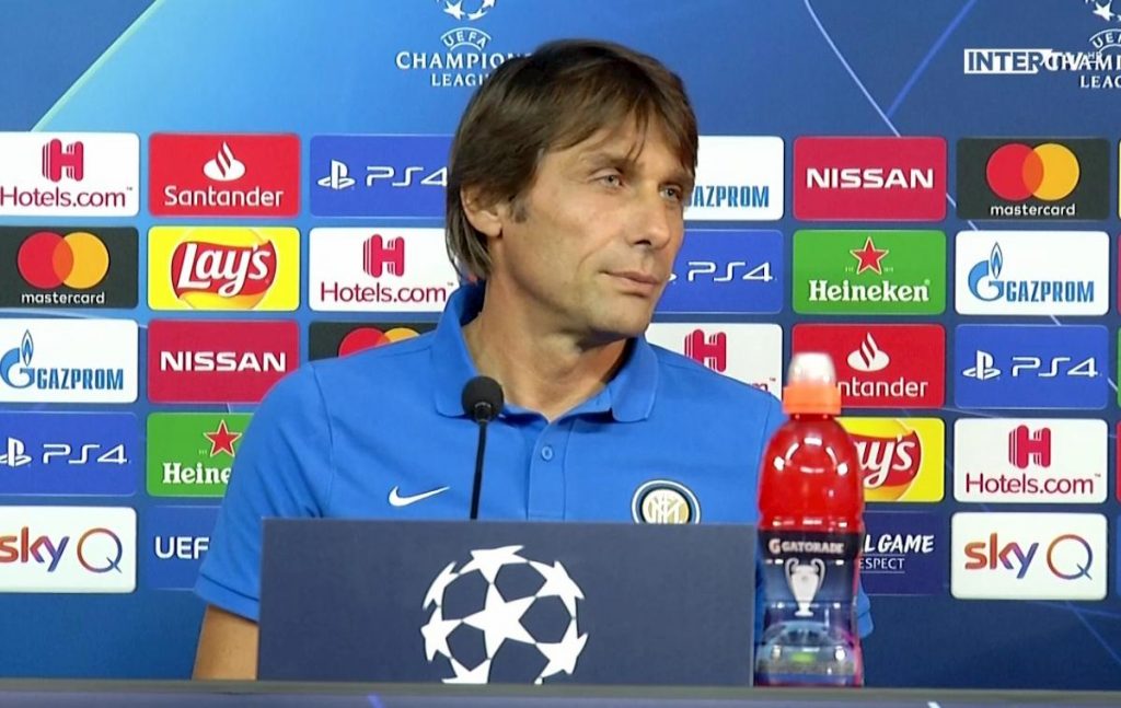 Le parole del tecnico nerazzurro alla vigilia della gara di Champions League tra Inter e Borussia Dortmund
