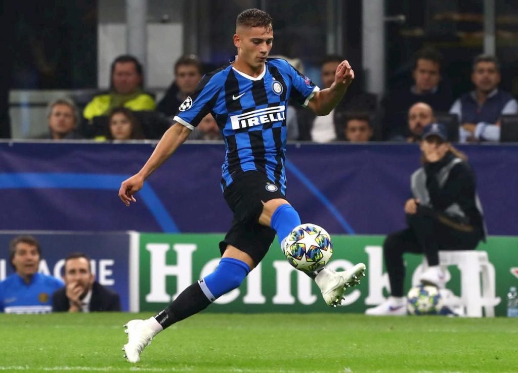 Sebastiano Esposito, Inter-Borussia Dortmund