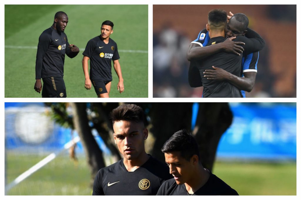 Inter, l'attacco si fa in tre: Conte quale coppia sceglie? Pregi e difetti