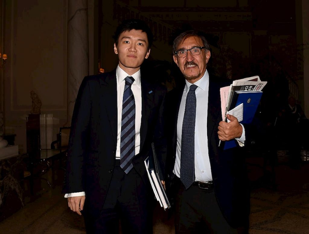 Ignazio La Russa e Steven Zhang, Getty Images