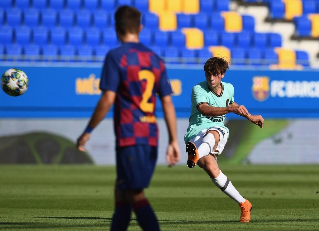 Gaetano Oristanio, Barcellona-Inter