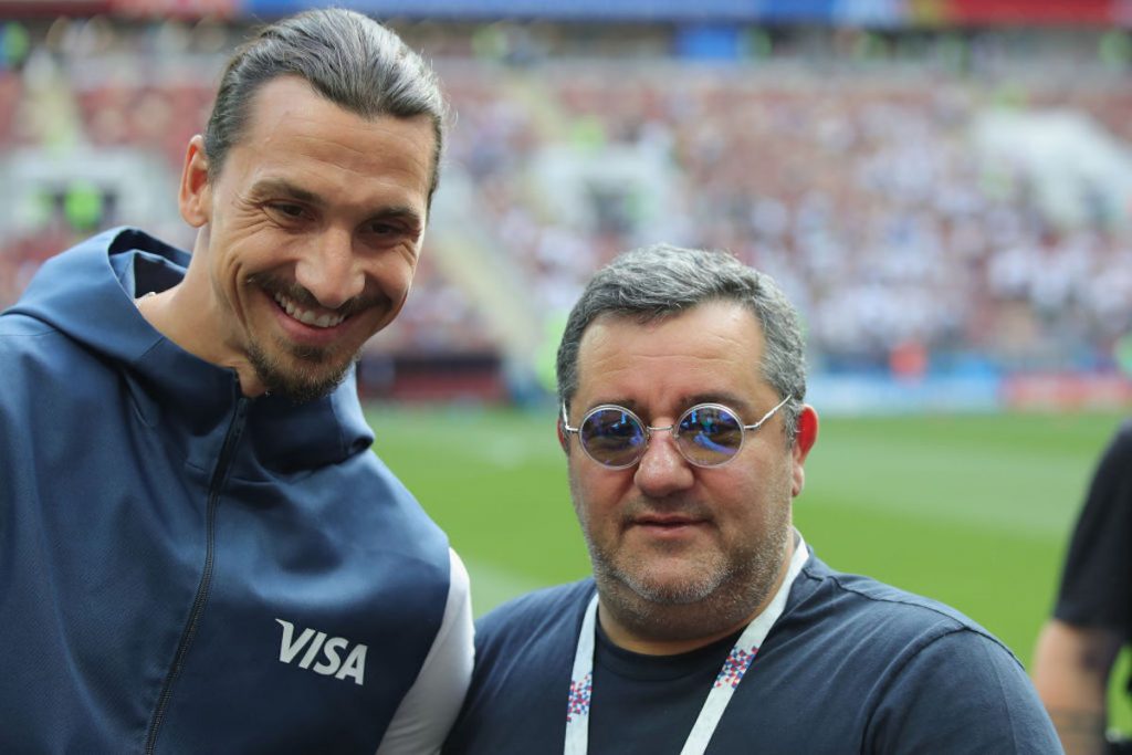 Ibrahimovic e Raiola