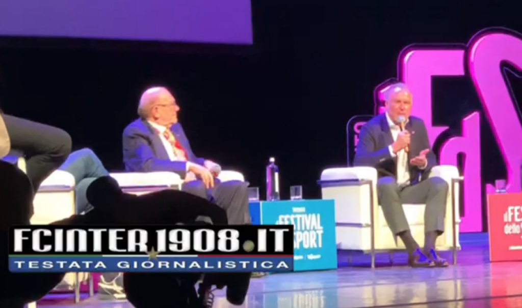 Rummenigge dal palco del Festival dello Sport