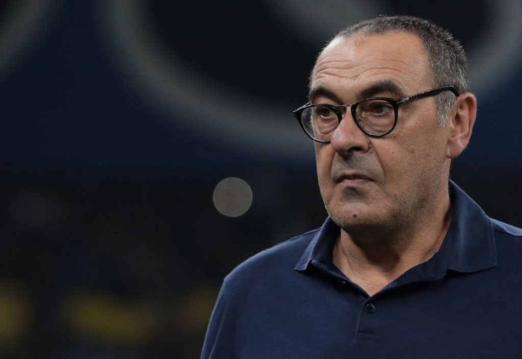 Sarri in conferenza
