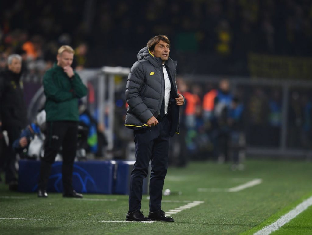 Conte annichilito in panchina