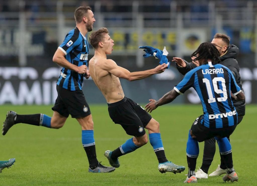 Nicolò Barella, Inter-Verona