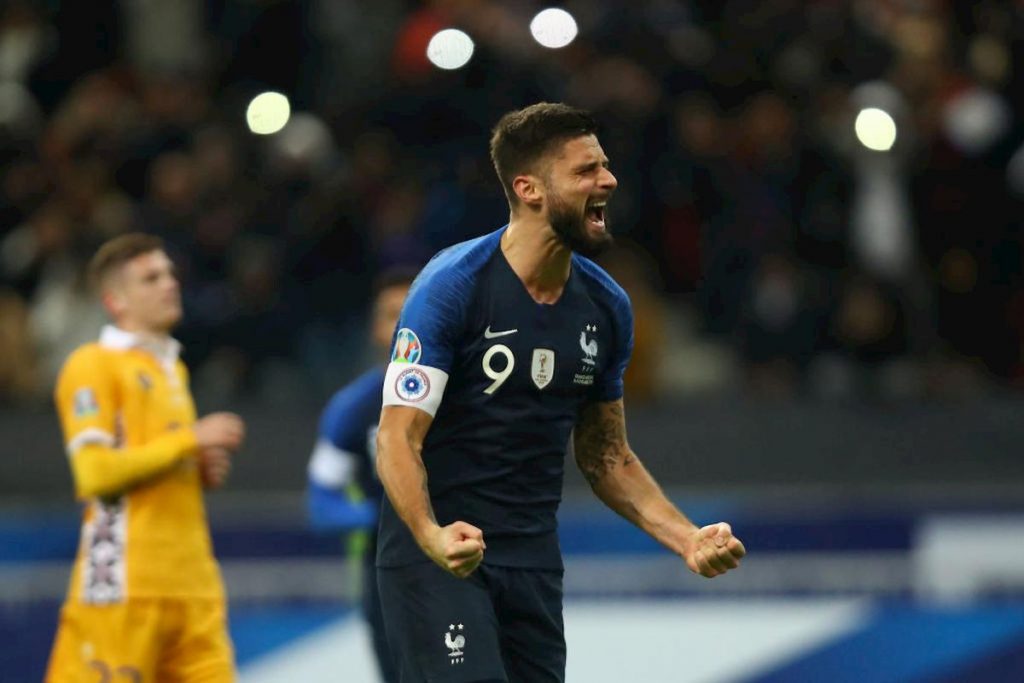 Giroud pista raffreddata