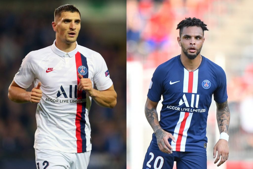 Thomas Meunier e Layvin Kurzawa