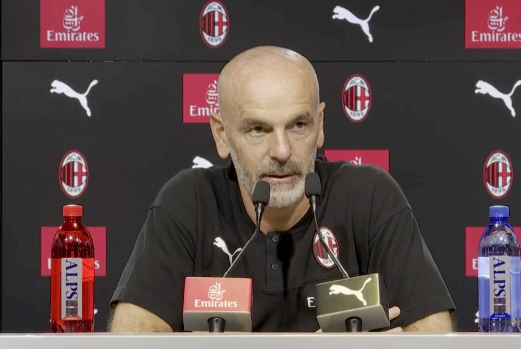 Pioli in conferenza