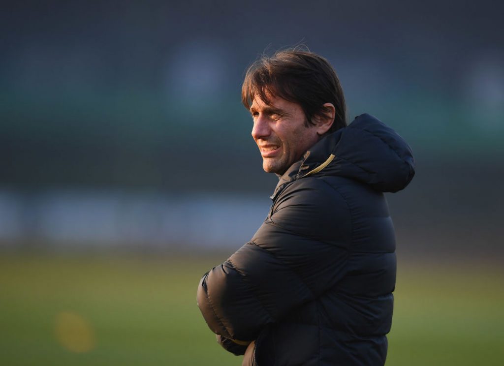 Conte in allenamento