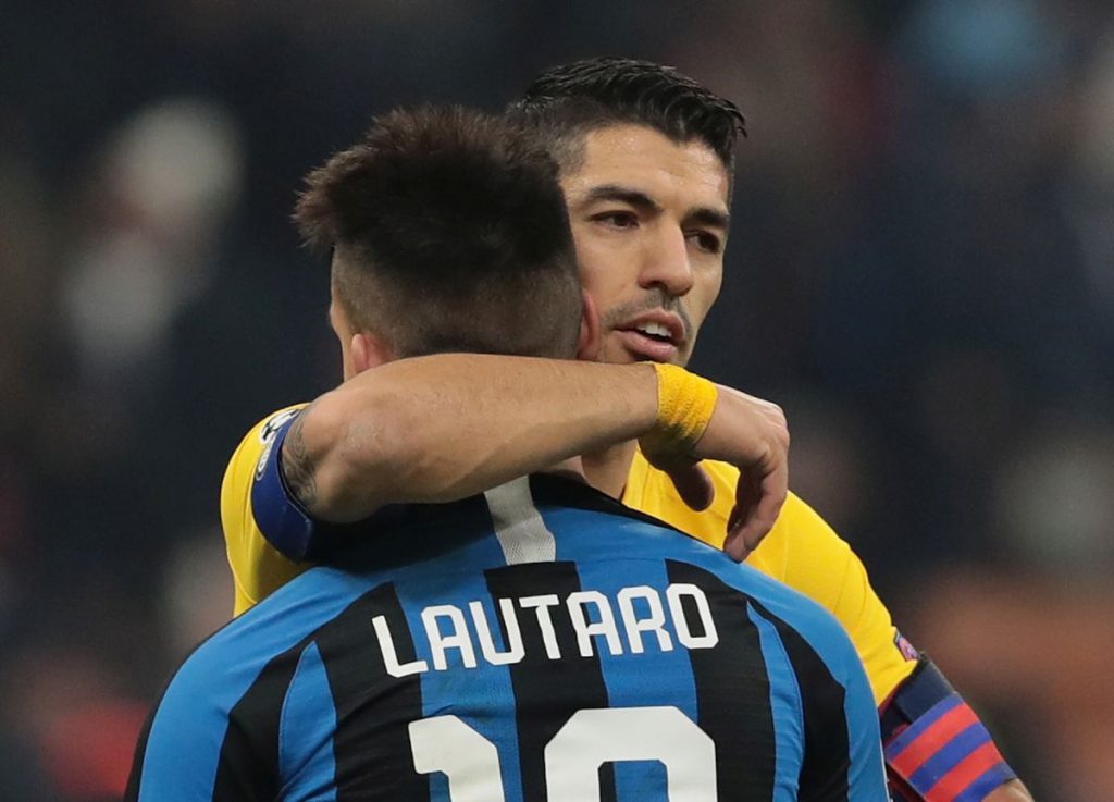 Luis Suarez e Lautaro Martinez
