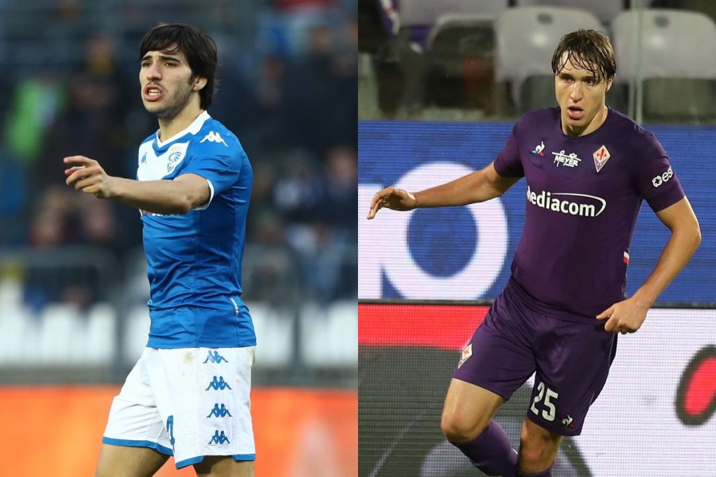 Sandro Tonali e Federico Chiesa