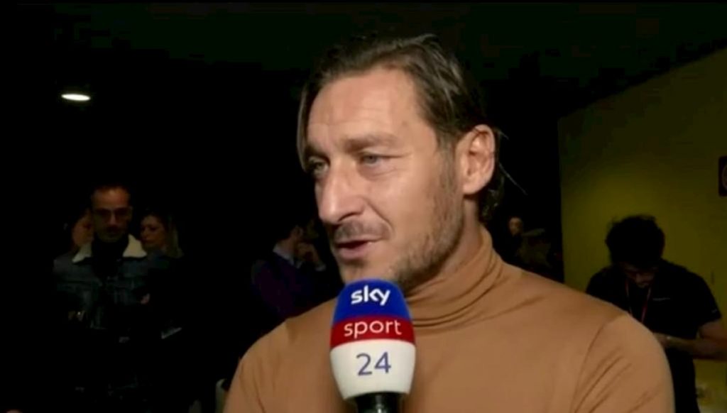 Totti a Sky