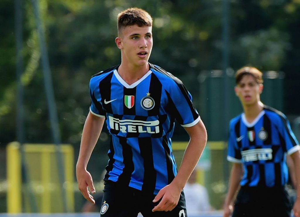Cesare Casadei, Inter Primavera